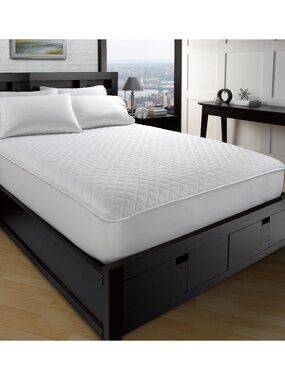 Ella Jayne Waterproof and Hypoallergenic Mattress Protector, Twin Xl - White